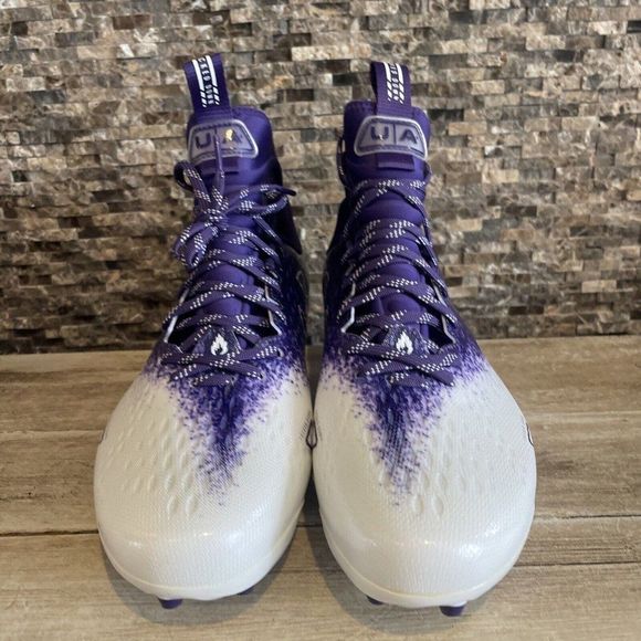 Under Armour Spotlight Lux MC 2.0 Football Cleats Purple 3026410-111 size 13 - Picture 2 of 7